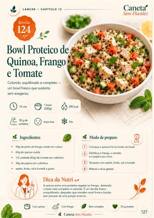 Receita — Bowl Proteico de Quinoa